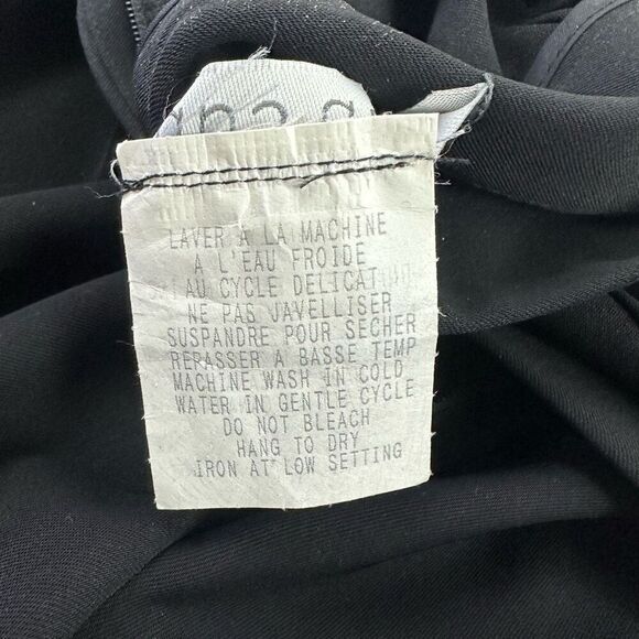 Lynn Cantin Women's 10 Rhinestone Crystal Sleeve Suit Set Black Evening Party - Picture 12 of 16